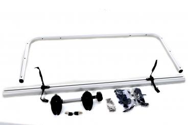 Accesorio suplemento para 3. a bicicleta, plata/negro 