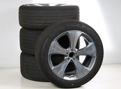 Juego completo de ruedas de verano de aleación de 21 pulgadas con neumáticos Continental para GL-/Clase GLS X167, original Mercedes-Benz