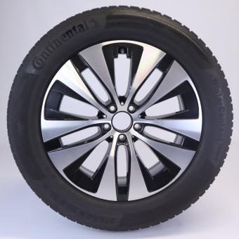Rueda completa Alu CONTI/WinterContact TS8 Llanta de 5 radio 