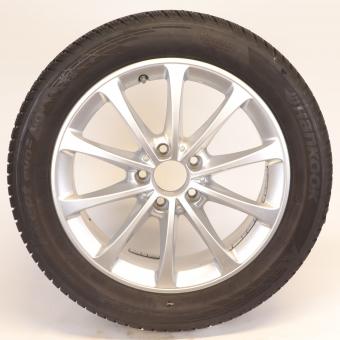Wheel Package de invierno de aleación de 17 pulgadas con neumáticos Hankook para CLA 118, CLA ShootingBrake X118 y otros, original Mercedes-Benz