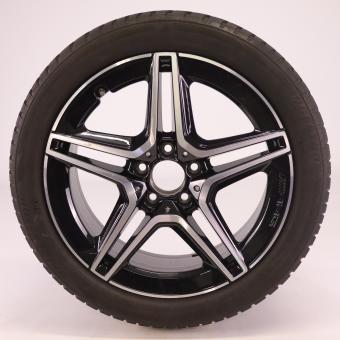 Rueda completa de aluminio BRIDGE/BLIZZAKLM001 AMG de 5 radi 
