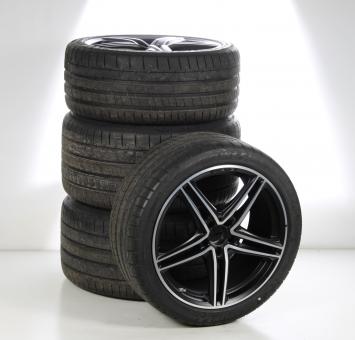 Juego completo de ruedas de verano de aleación de 19 pulgadas con neumáticos Michelin para AMG-GT 190, original Mercedes-AMG