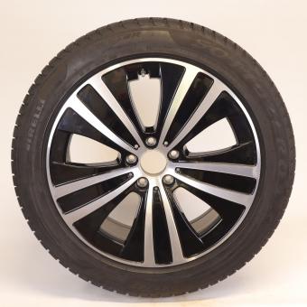 Wheel Package de invierno de aleación de 18 pulgadas con neumáticos Michelin para Clase C 205, original Mercedes-Benz