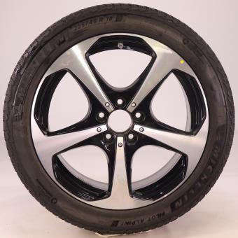 Rueda completa Alu Michelin/Pilot Alpin, 5 radios 