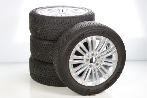 Juego completo de ruedas de invierno de aleación de 17 pulgadas con neumáticos Michelin para Clase C 206, original Mercedes-Benz
