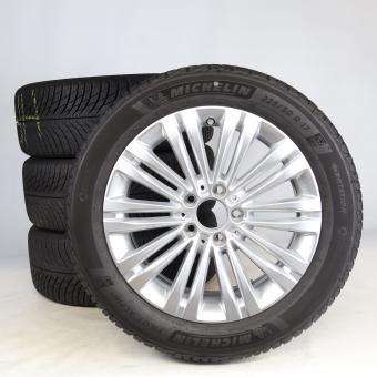 Juego completo de ruedas de invierno de aleación de 17 pulgadas con neumáticos Michelin para Clase C 206, original Mercedes-Benz