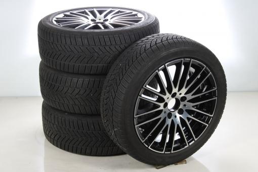 Juego completo de ruedas de invierno de aleación de 18 pulgadas con neumáticos Goodyear para Clase C 206, original Mercedes-Benz