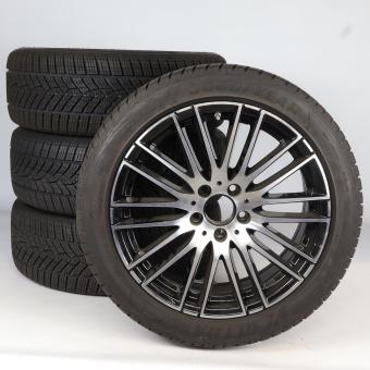 Juego completo de ruedas de invierno de aleación de 18 pulgadas con neumáticos Goodyear para Clase C 206, original Mercedes-Benz