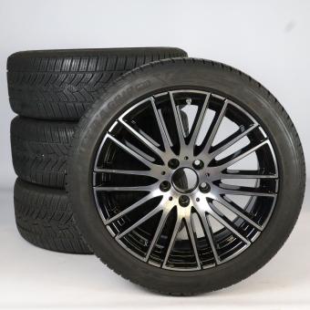 Juego completo de ruedas de invierno de aleación de 18 pulgadas con neumáticos Goodyear para Clase C 206, original Mercedes-Benz