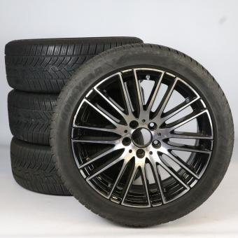Juego completo de ruedas de invierno de aleación de 18 pulgadas con neumáticos Goodyear para Clase C 206, original Mercedes-Benz