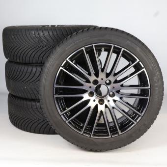 Juego completo de ruedas todas las estaciones de aleación de 18 pulgadas con neumáticos Kumho para Clase C 206, original Mercedes-Benz
