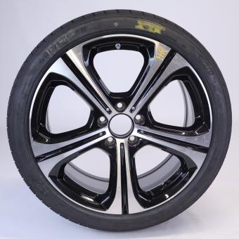 Rueda completa Alu GOODY/EagleF1Asymmetric5, llanta de 5 rad 