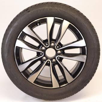 Wheel Package de invierno de aleación de 17 pulgadas con neumáticos Goodyear para Clase C 206, original Mercedes-Benz