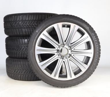 Juego completo de ruedas de invierno de aleación de 19 pulgadas con neumáticos Pirelli para Clase E 213, EClase ECoupé 238, original Mercedes-Benz