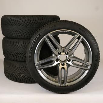Juego completo de ruedas de invierno de aleación de 19 pulgadas con neumáticos Michelin para Clase E 213, EClase ECoupé 238, original Mercedes-AMG