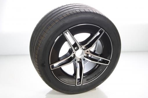 Rueda completa de aluminio PIR/P ZEROIA AMG en llanta de 5 r 