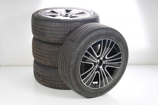 Wheel Package de verano de aleación de 18 pulgadas con neumáticos Continental para Clase E 214, original Mercedes-Benz