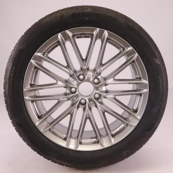 Rueda completa Alu HANKOOK/VentusS1EVO3 10 radios dobles 