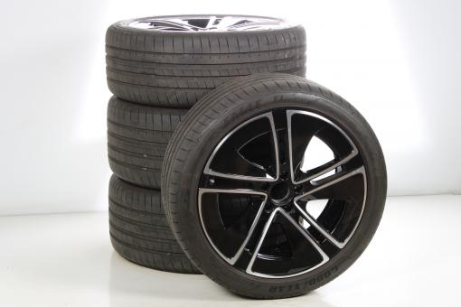 Juego completo de ruedas de verano de aleación de 19 pulgadas con neumáticos Goodyear para CLE 236, original Mercedes-Benz
