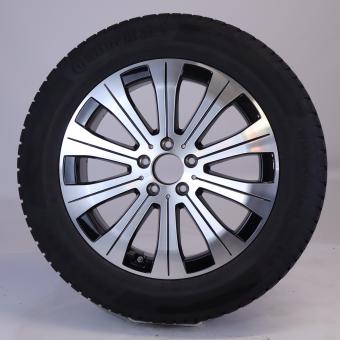Rueda completa Alu CONTI/WinterContactTS850PSR, llanta de 10 
