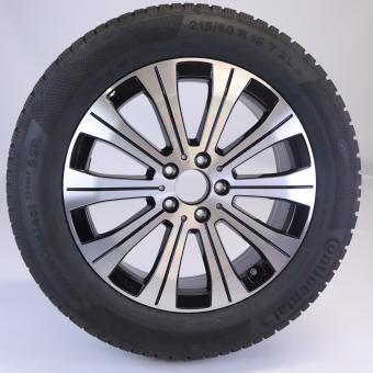 Rueda completa Alu CONTI/WinterContactTS850PSR, llanta de 10 