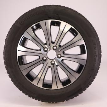Wheel Package de invierno de aleación de 18 pulgadas con neumáticos Continental para EQA H243, EQB X243, original Mercedes-Benz