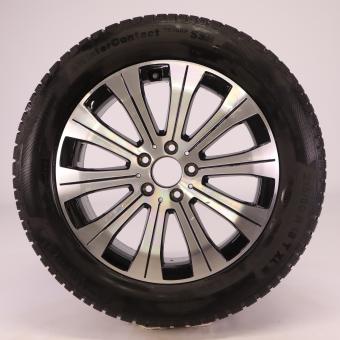 Rueda completa Alu CONTI/WinterContactTS850PSR, llanta de 10 