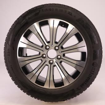 Rueda completa Alu CONTI/WinterContactTS850PSR, llanta de 10 
