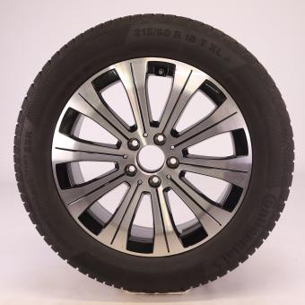 Rueda completa Alu CONTI/WinterContactTS850PSR, llanta de 10 