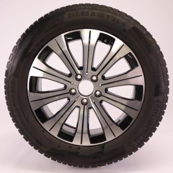 Rueda completa Alu CONTI/WinterContactTS850PSR, llanta de 10 