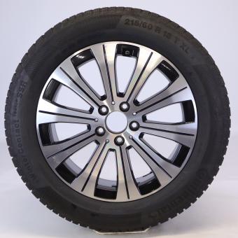 Rueda completa Alu CONTI/WinterContactTS850PSR, llanta de 10 