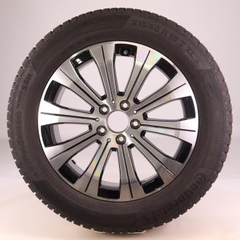 Rueda completa Alu CONTI/WinterContactTS850PSR, llanta de 10 