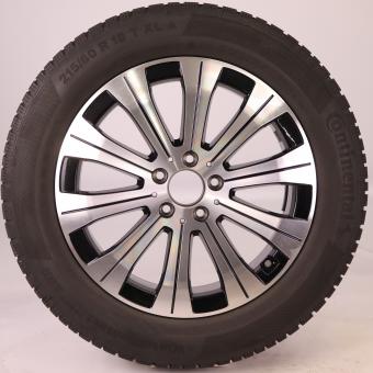 Rueda completa Alu CONTI/WinterContactTS850PSR, llanta de 10 