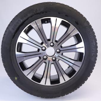 Rueda completa Alu CONTI/WinterContactTS850PSR, llanta de 10 