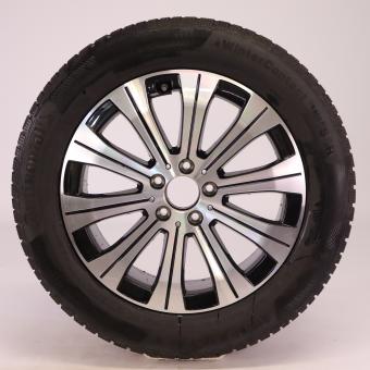 Rueda completa Alu CONTI/WinterContactTS850PSR, llanta de 10 