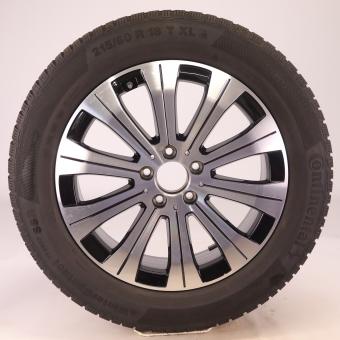 Rueda completa Alu CONTI/WinterContactTS850PSR, llanta de 10 