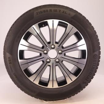 Rueda completa Alu CONTI/WinterContactTS850PSR, llanta de 10 