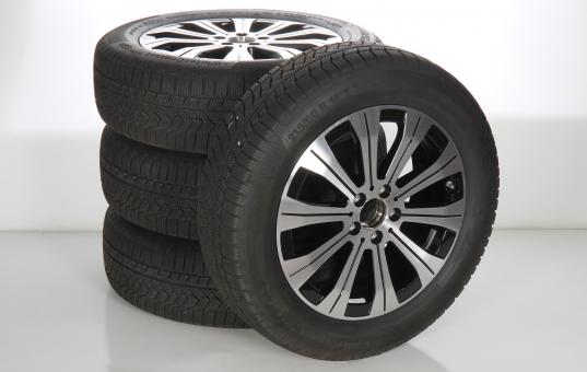 Juego completo de ruedas de invierno de aleación de 18 pulgadas con neumáticos Continental para EQB X243, EQA H243, original Mercedes-Benz