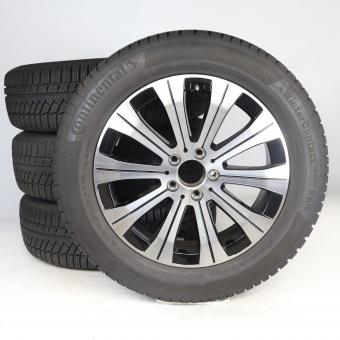 Juego completo de ruedas de invierno de aleación de 18 pulgadas con neumáticos Continental para EQA H243, original Mercedes-Benz