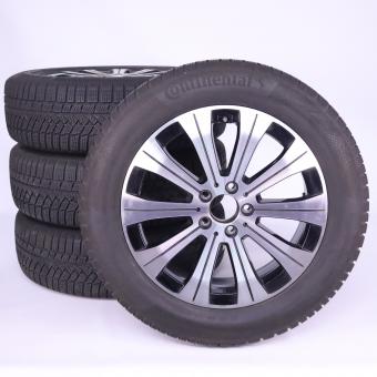 Juego completo de ruedas de invierno de aleación de 18 pulgadas con neumáticos Continental para EQA H243, original Mercedes-Benz