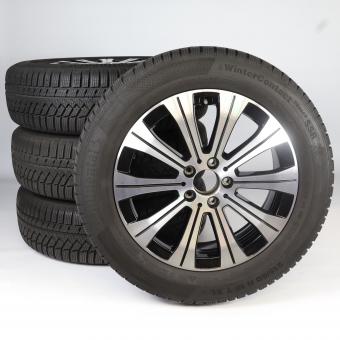 Juego completo de ruedas de invierno de aleación de 18 pulgadas con neumáticos Continental para EQA H243, original Mercedes-Benz