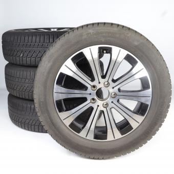 Juego completo de ruedas de invierno de aleación de 18 pulgadas con neumáticos Continental para EQA H243, original Mercedes-Benz