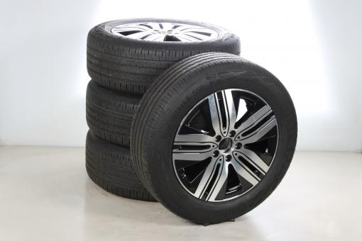 Juego completo de ruedas de verano de aleación de 18 pulgadas con neumáticos Continental para EQA H243, EQB X243, original Mercedes-Benz