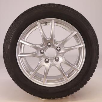 Wheel Package de invierno de aleación de 16 pulgadas con neumáticos Bridgestone para Clase B 246, CLA-CompactClass 117 y otros, original Mercedes-Benz