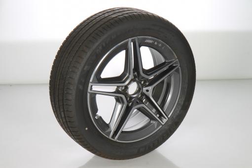 Rueda completa de aluminio BRIDGE/BLIZZAKLM001 AMG de 5 radi 