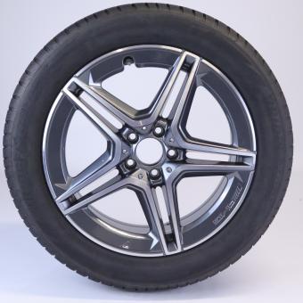 Rueda completa de aluminio BRIDGE/BLIZZAKLM001 AMG de 5 radi 
