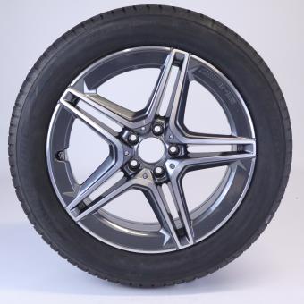 Rueda completa de aluminio BRIDGE/BLIZZAKLM001 AMG de 5 radi 