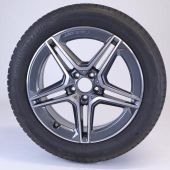 Rueda completa de aluminio BRIDGE/BLIZZAKLM001 AMG de 5 radi 