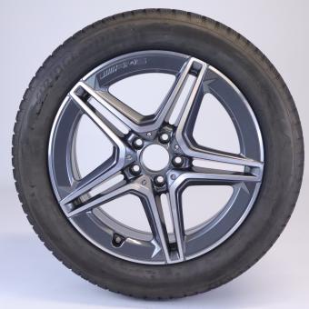 Rueda completa de aluminio BRIDGE/BLIZZAKLM001 AMG de 5 radi 