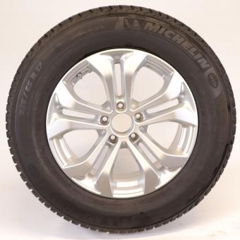 Wheel Package de invierno de aleación de 17 pulgadas con neumáticos Michelin para GLC-SUV X253, original Mercedes-Benz